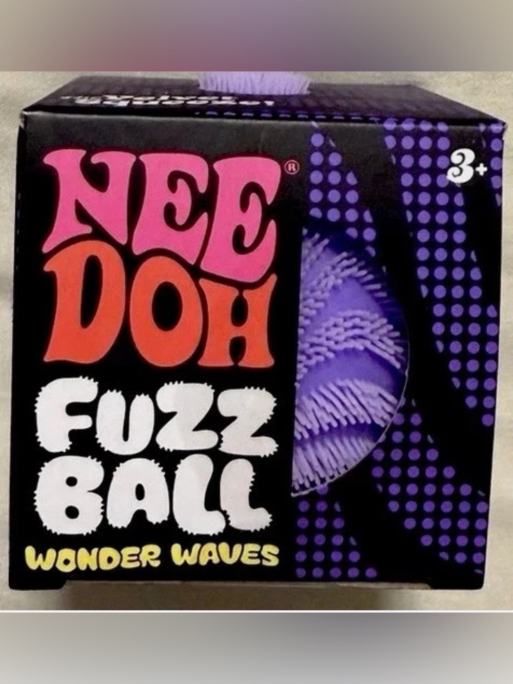 Nee Doh Fuzz Ball Wonder Waves - Purple